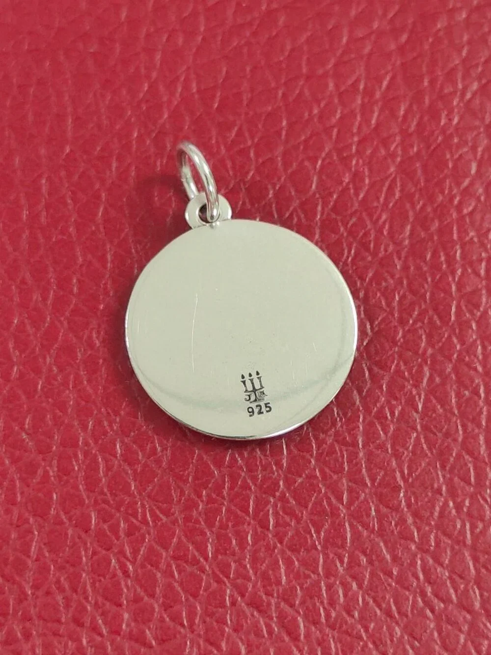 James Avery Texas Christian University Disc Charm Sterling Silver with box